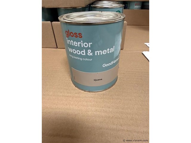 9 potten gloss interior wood & metal, tijuana - afbeelding 1 van  5