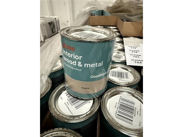 9 potten gloss interior wood & metal - afbeelding 1 van  1