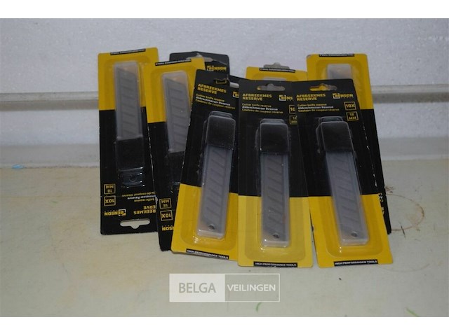 9 reserve afbreekmessen - afbeelding 1 van  2