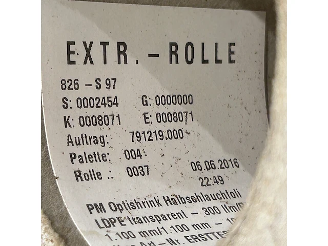 9 rollen plastiekfolie - afbeelding 2 van  2
