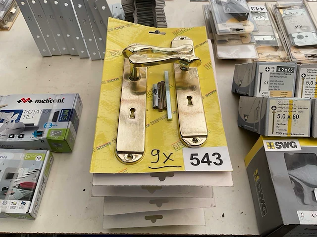 9 sets deurkrukken - afbeelding 1 van  4