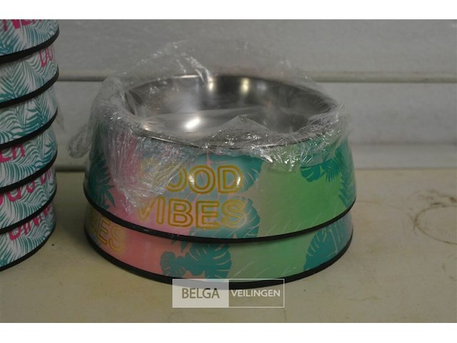9 voerbakjes kat\hond ø15 cm - afbeelding 2 van  3