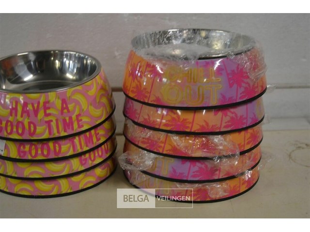 9 voerbakjes kat\hond ø15 cm - afbeelding 3 van  3