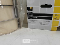 9 x afplaktape 38 mmx50 m - afbeelding 3 van  3