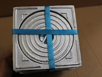 9 x alu deksel toezichtput ø125mm km=148x148mm - afbeelding 2 van  6