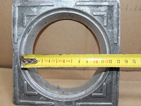 9 x alu deksel toezichtput ø125mm km=148x148mm - afbeelding 5 van  6