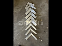 9 x aluminium hoekprofiel - afbeelding 1 van  3