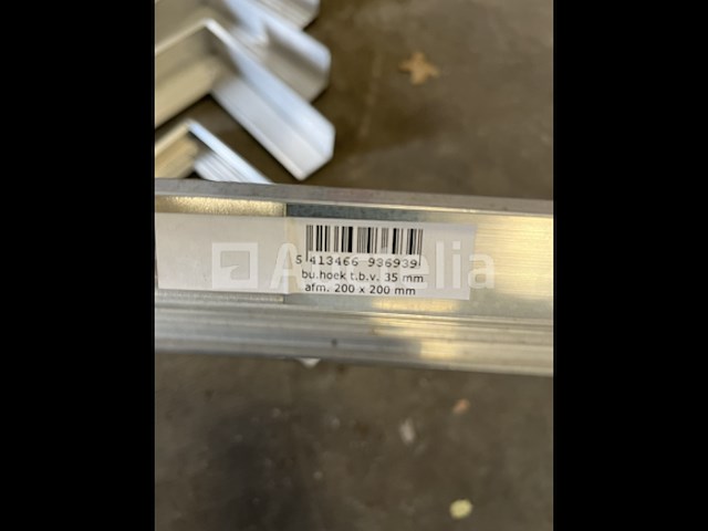 9 x aluminium hoekprofiel - afbeelding 3 van  3
