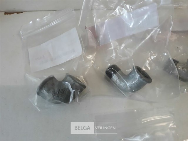 9 x bocht 90° 3/8 galva 2 assorti - afbeelding 3 van  3