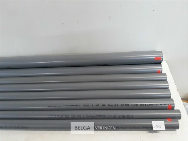 9 x buis pvc 1m 32-40-50mm - afbeelding 1 van  3