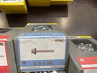 9 x dozen ankers; zelfborende schroeven met afdekplaatje; kozijnschroeven - afbeelding 9 van  10