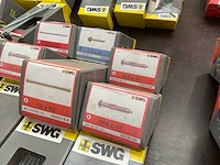 9 x dozen ankers; zelfborende schroeven met afdekplaatje; kozijnschroeven - afbeelding 10 van  10