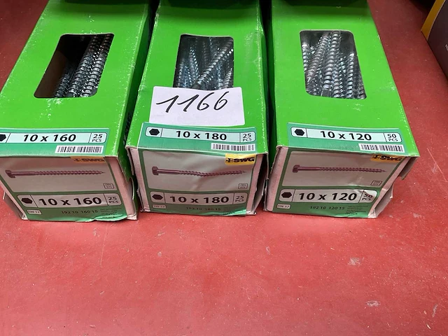 9 x dozen houtdraadbouten - afbeelding 2 van  5