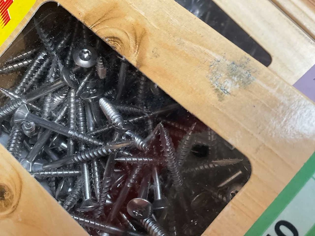 9 x dozen inox schroeven - afbeelding 7 van  7