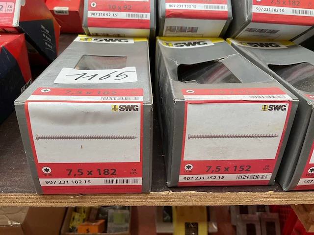 9 x dozen lange schroeven - afbeelding 4 van  11