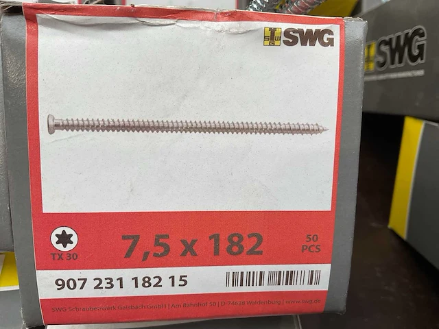 9 x dozen lange schroeven - afbeelding 7 van  11