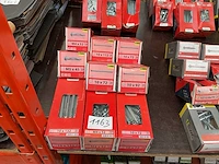 9 x dozen metalen kozijnpluggen