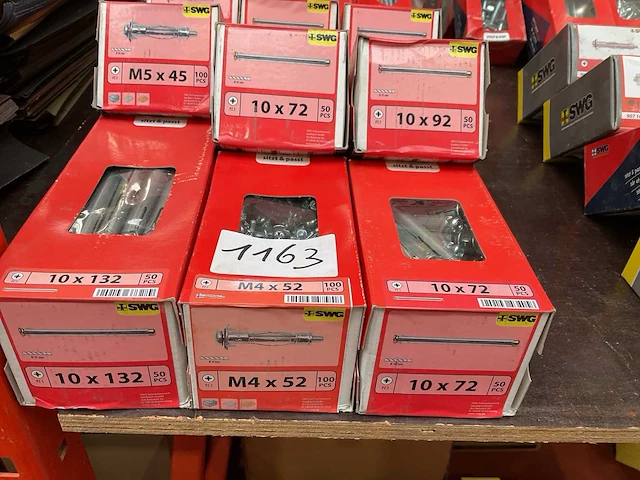 9 x dozen metalen kozijnpluggen - afbeelding 2 van  6