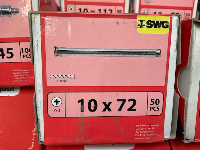9 x dozen metalen kozijnpluggen - afbeelding 5 van  6