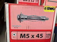 9 x dozen metalen kozijnpluggen - afbeelding 6 van  6