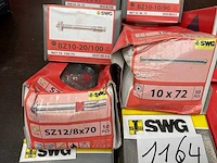 9 x dozen metalen pluggen - afbeelding 6 van  7
