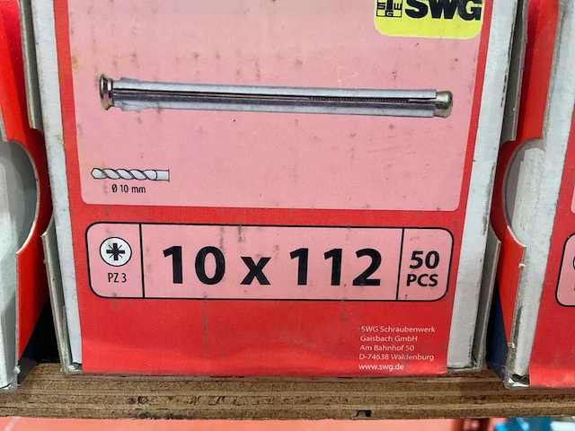9 x dozen metalen pluggen - afbeelding 3 van  6