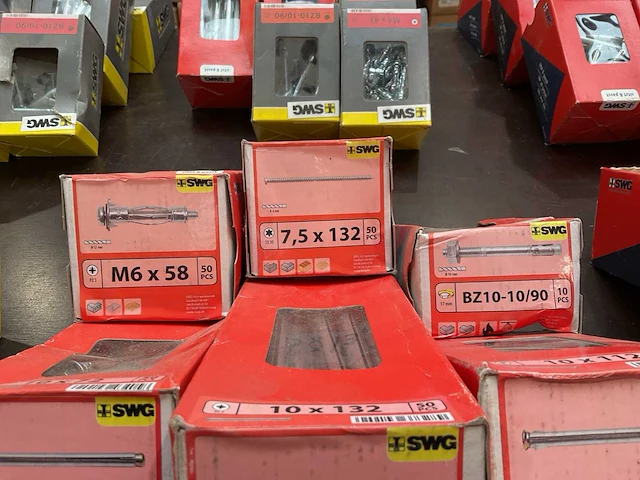 9 x dozen metalen pluggen - afbeelding 5 van  6