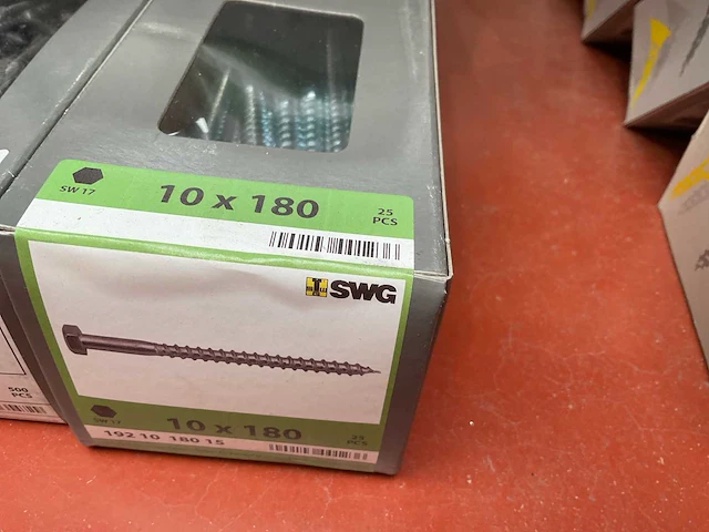 9 x dozen snelbouwschroeven ; houtdraadbouten - afbeelding 5 van  5