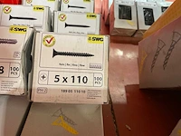 9 x dozen zelfborende schroeven met afdekplaatje; snelbouwschroeven - afbeelding 6 van  6