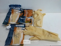 9 x handschoen latex l 8-1/2-9 ansell