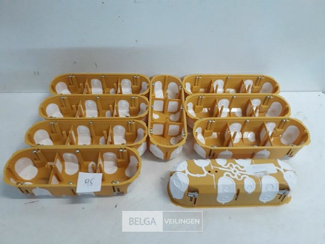 9 x inbouwdoos gipsplaat 3-voudig stofdicht - afbeelding 2 van  3