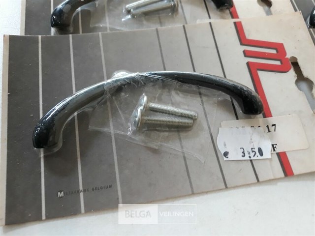 9 x meubelgreep alu zwart 96 mm - afbeelding 3 van  3