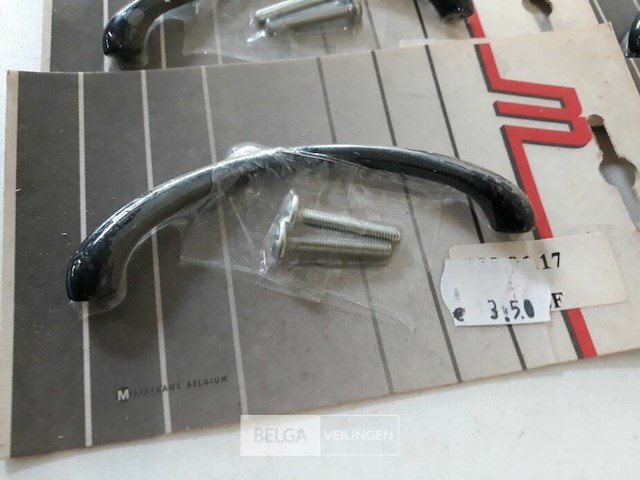 9 x meubelgreep alu zwart 96 mm - afbeelding 3 van  3
