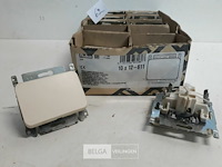 9 x niko inbouw schakelaar 1 polig oud model - afbeelding 3 van  3