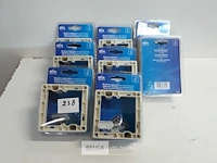 9 x onderdoos stopcontacten