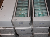 9 x opbouw armatuur voor 2 tl lampen - afbeelding 1 van  1