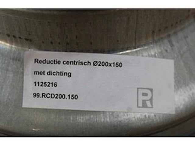 9 x reductie centrisch ø200x150 - afbeelding 1 van  2