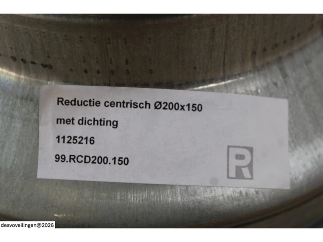 9 x reductie centrisch ø200x150 - afbeelding 2 van  2