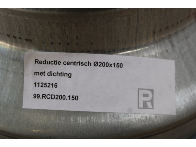 9 x reductie centrisch ø200x150 - afbeelding 1 van  1