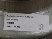 9 x reductie centrisch ø200x150 - afbeelding 1 van  1