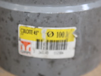 9 x san. t-stuk. sg dia 100-45' f/f - afbeelding 2 van  2