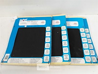 9 x schuurpapier linnen 3 x k80 +3 x k100 + 3 x k150 5 vellen - afbeelding 2 van  3