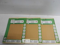 9 x schuurpapier mix korrel 5 vellen - afbeelding 2 van  3