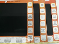 9 x schuurpapier waterproof mix korrel 5 vellen - afbeelding 3 van  3