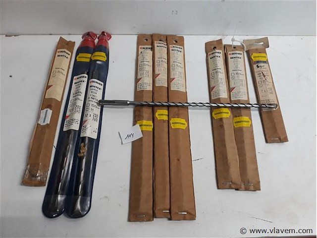 9 x sds-plus boren berner mix - afbeelding 1 van  2