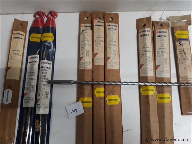 9 x sds-plus boren berner mix - afbeelding 2 van  2