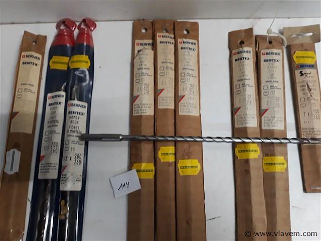 9 x sds-plus boren berner mix - afbeelding 2 van  2