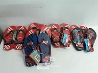 9 x teenslippers kids cars - afbeelding 1 van  3