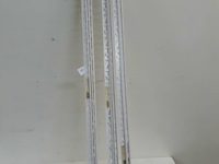 9 x tegel eindprofiel pvc wit 6-8-10 mm - afbeelding 1 van  3