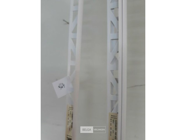 9 x tegel eindprofiel pvc wit 6-8-10 mm - afbeelding 3 van  3
